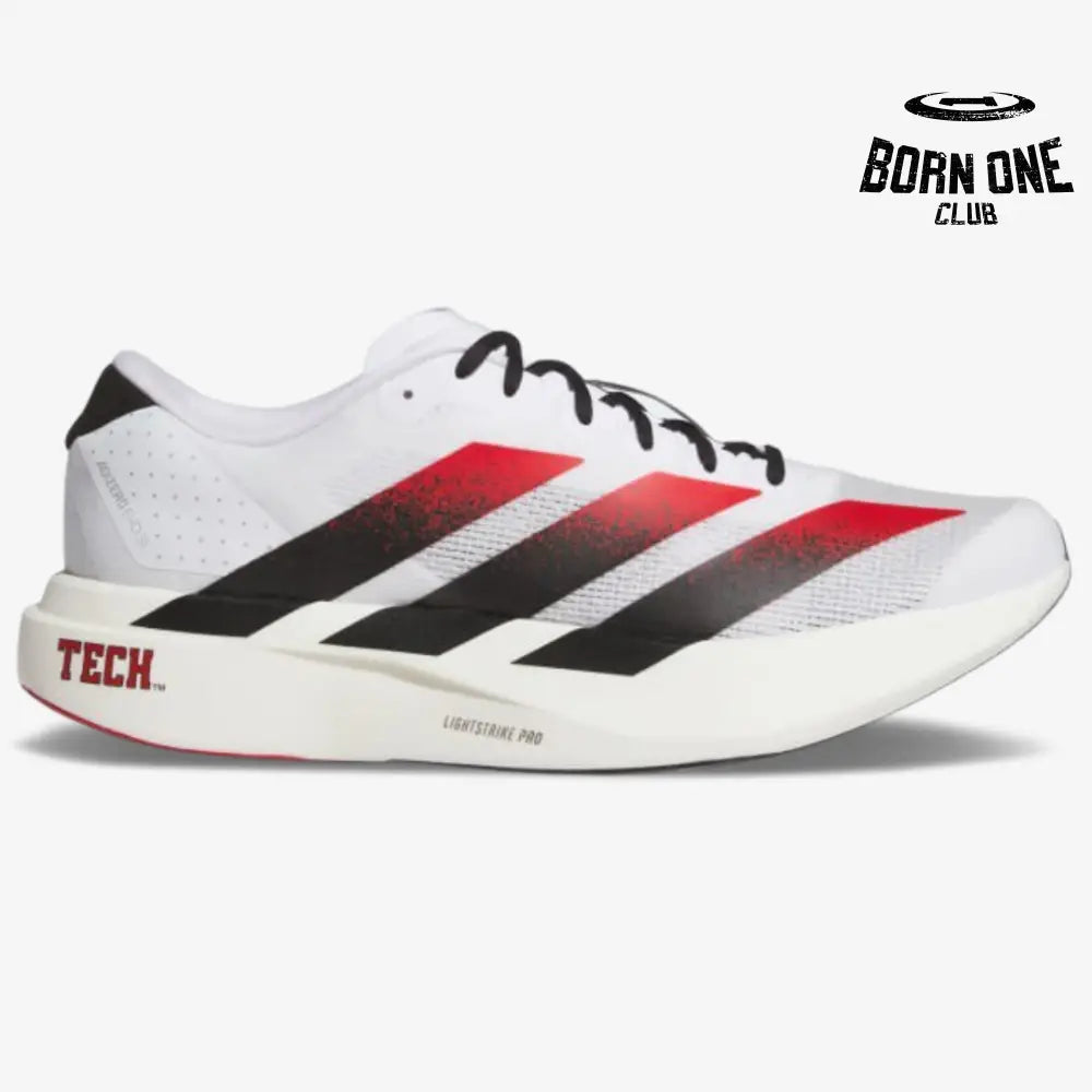 Adidas Adizero EVO SL - Branco/Preto/Vermelho