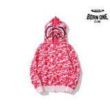 Bape Shark Moletom Zíper