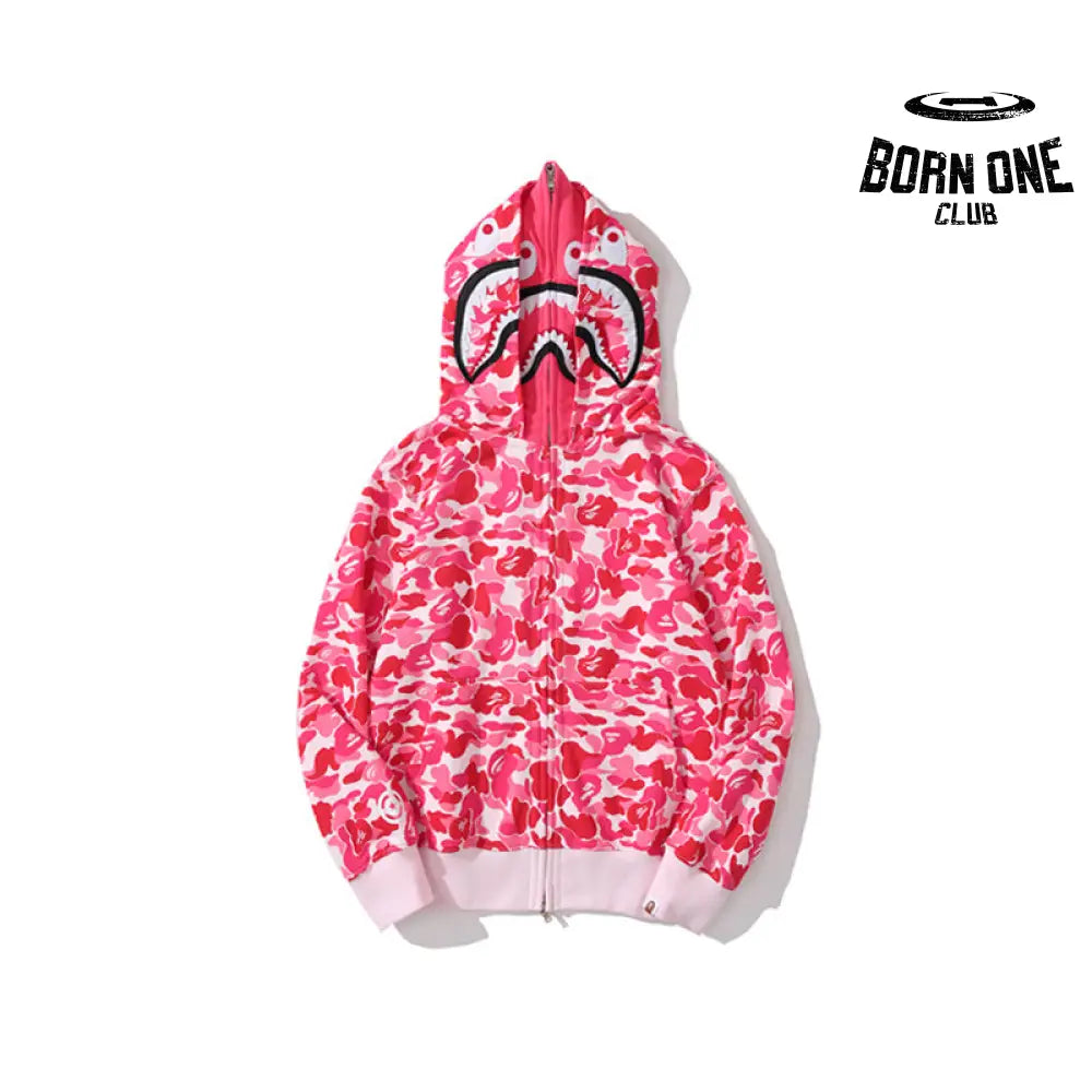 Bape Shark Moletom Zíper