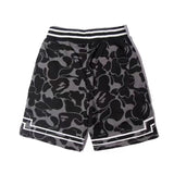 Bape Shorts Black Camo Beach
