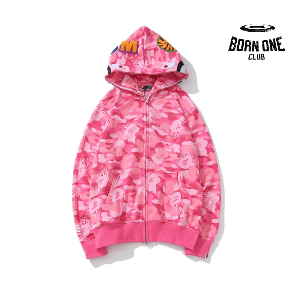 Bape Shark Moletom Zíper