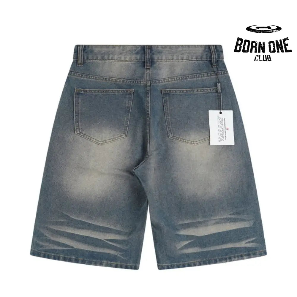 Shorts Vale Forever Valley Logo Denim