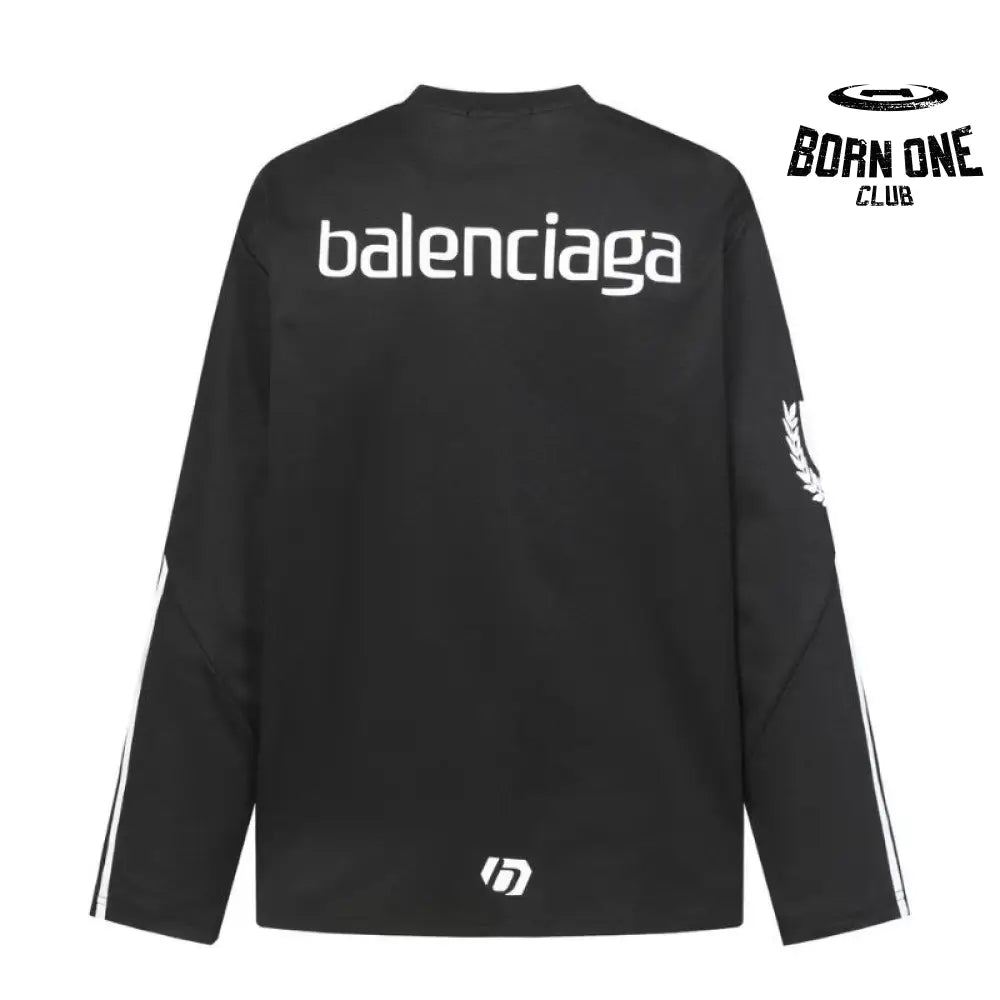 Camisa Balenciaga 77 Logo Preta