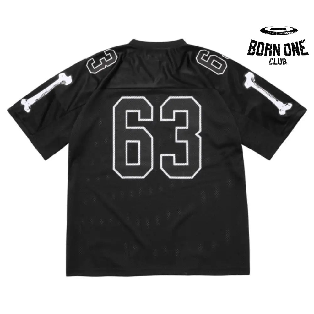 Camiseta Supreme Jersey Bones Football Black
