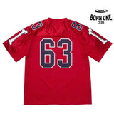 Camiseta Supreme Jersey Bones Football Red