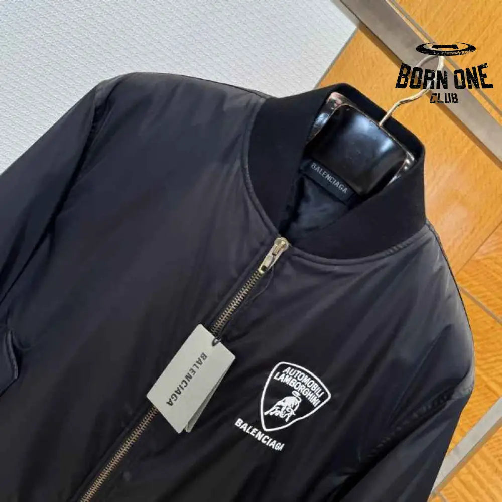 Jaqueta Balenciaga x Lamborghini Automobili Bomber Black
