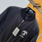 Jaqueta Balenciaga x Lamborghini Automobili Bomber Black