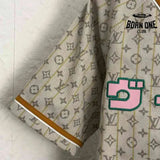 Camisa Louis Vuitton Baseball Wear Beige