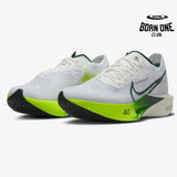 Nike Air Zoom X Vaporfly Next%3 Road Racing - Branco/Verde Pro