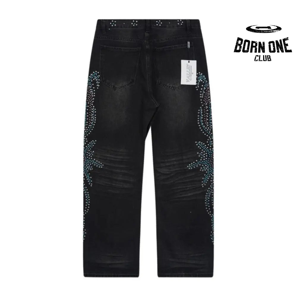 Calça Vale forever Tsunami Denim Black