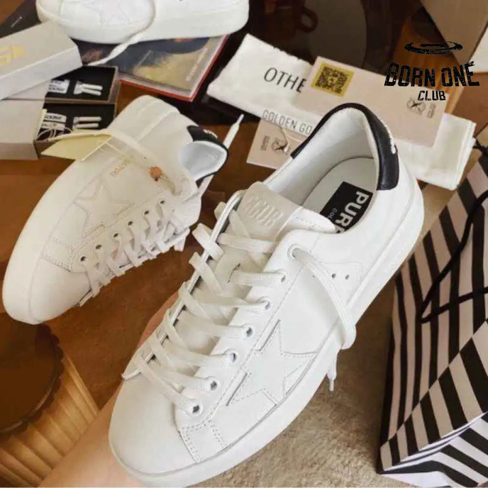 Golden Goose Purestar White Black