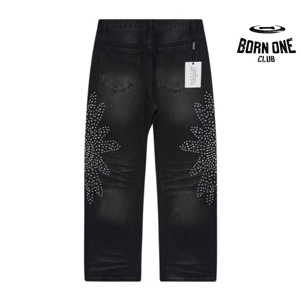 Calça Vale forever Sirens Denim Black
