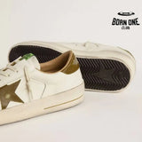 Golden Goose Stardan Canvas White khaki