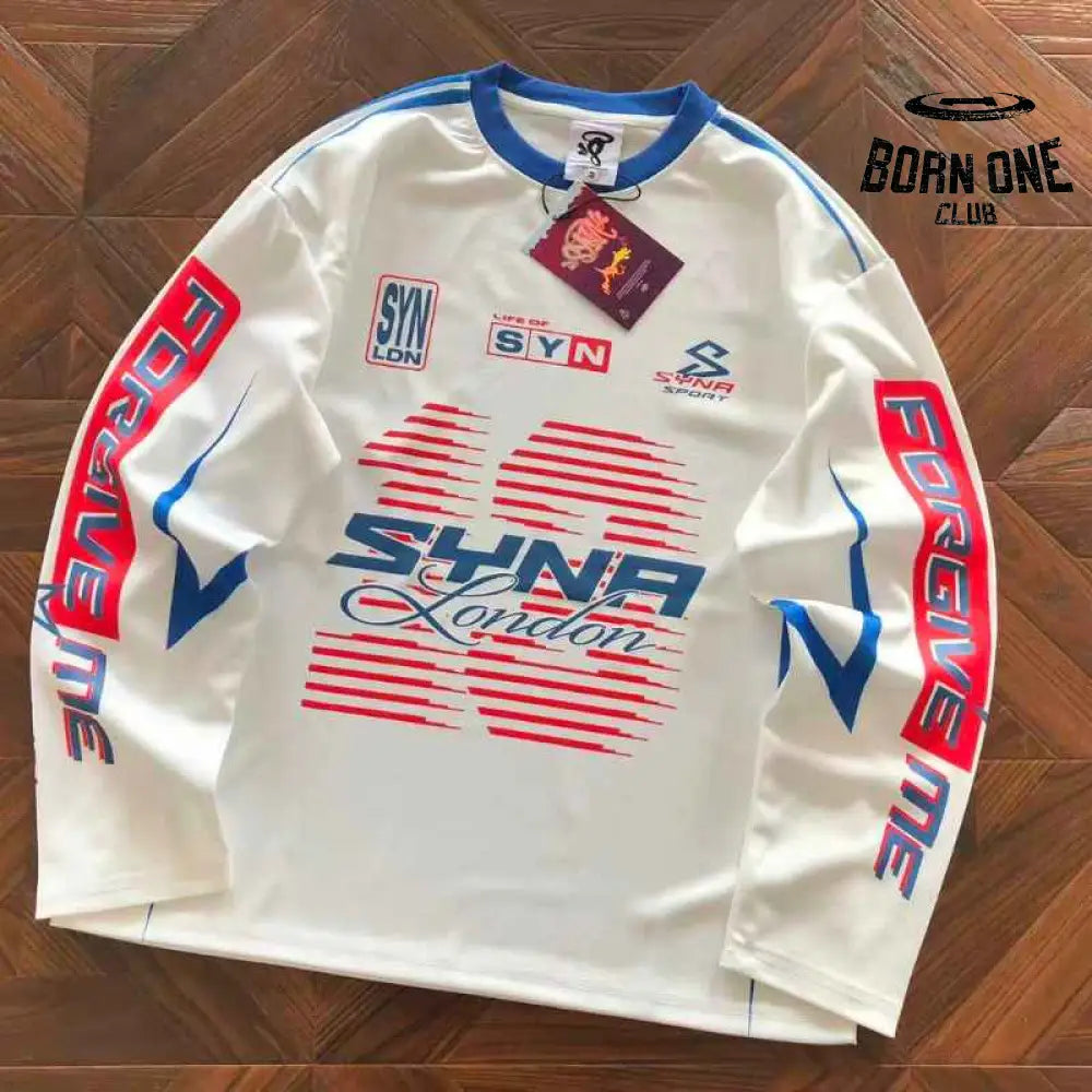 Camisa Syna World Motocross Jersey White