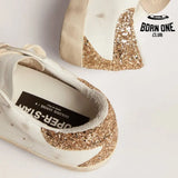 Golden Goose Super-Star White Star Silver