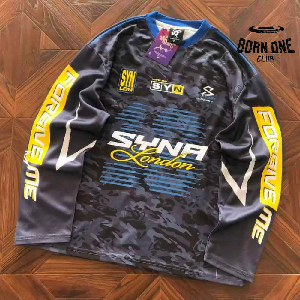 Camisa Syna World Motocross Jersey Black