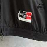 Jaqueta Balenciaga 3B Football Logo Track Preta
