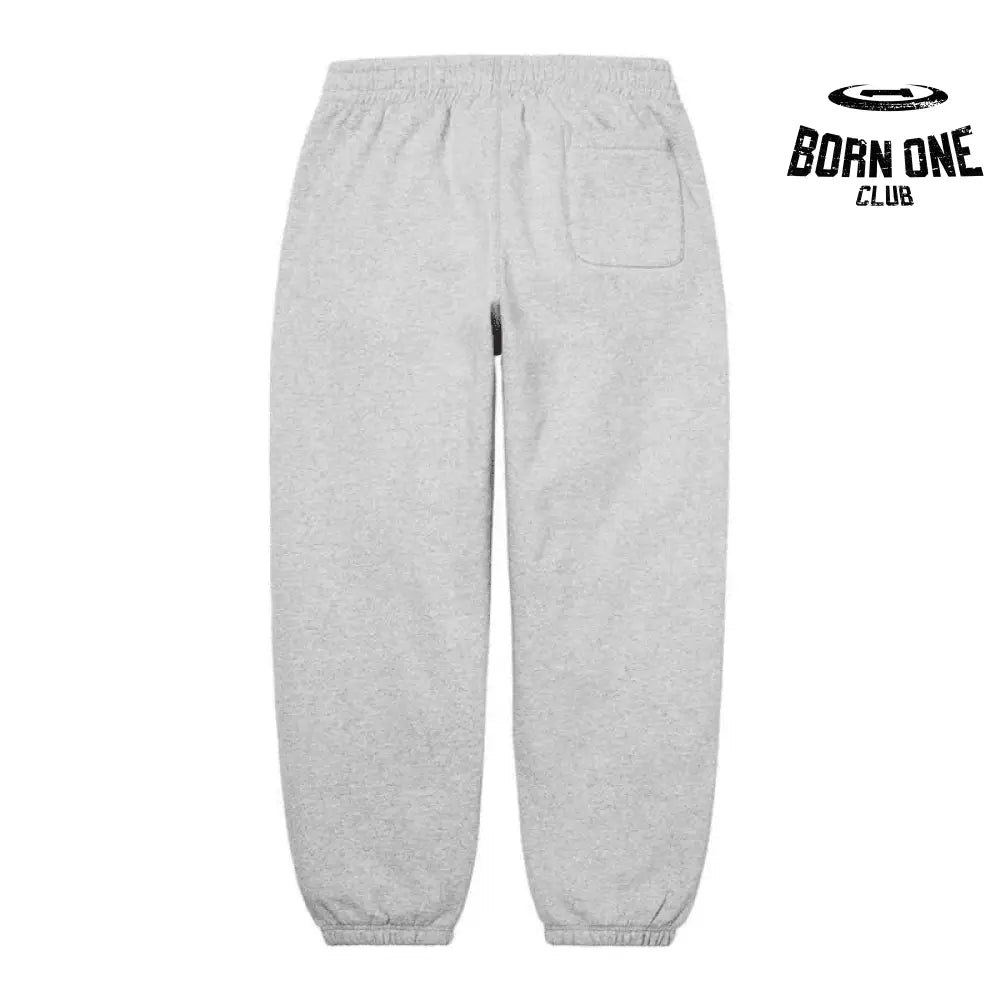 Calça Supreme Satin Appliqué Cinza