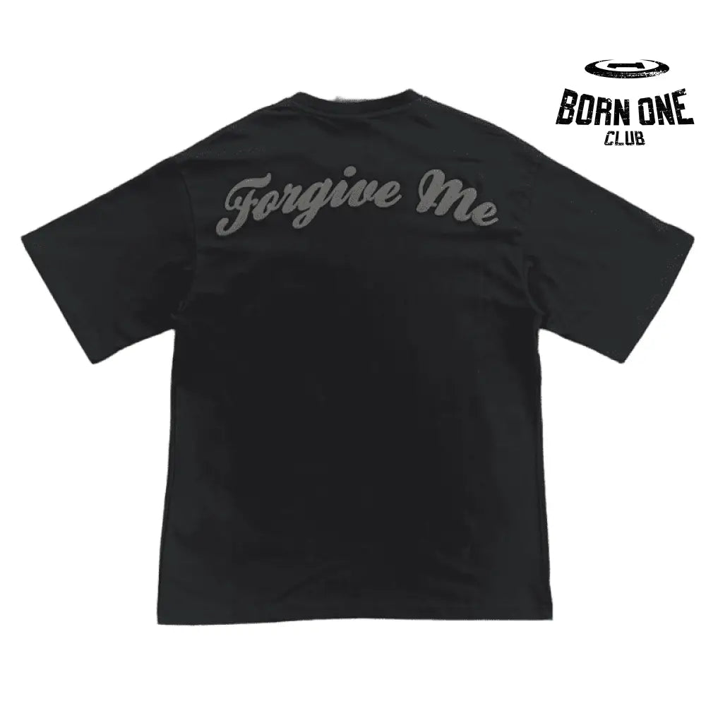Camiseta Syna World "Forgive Me" Preta