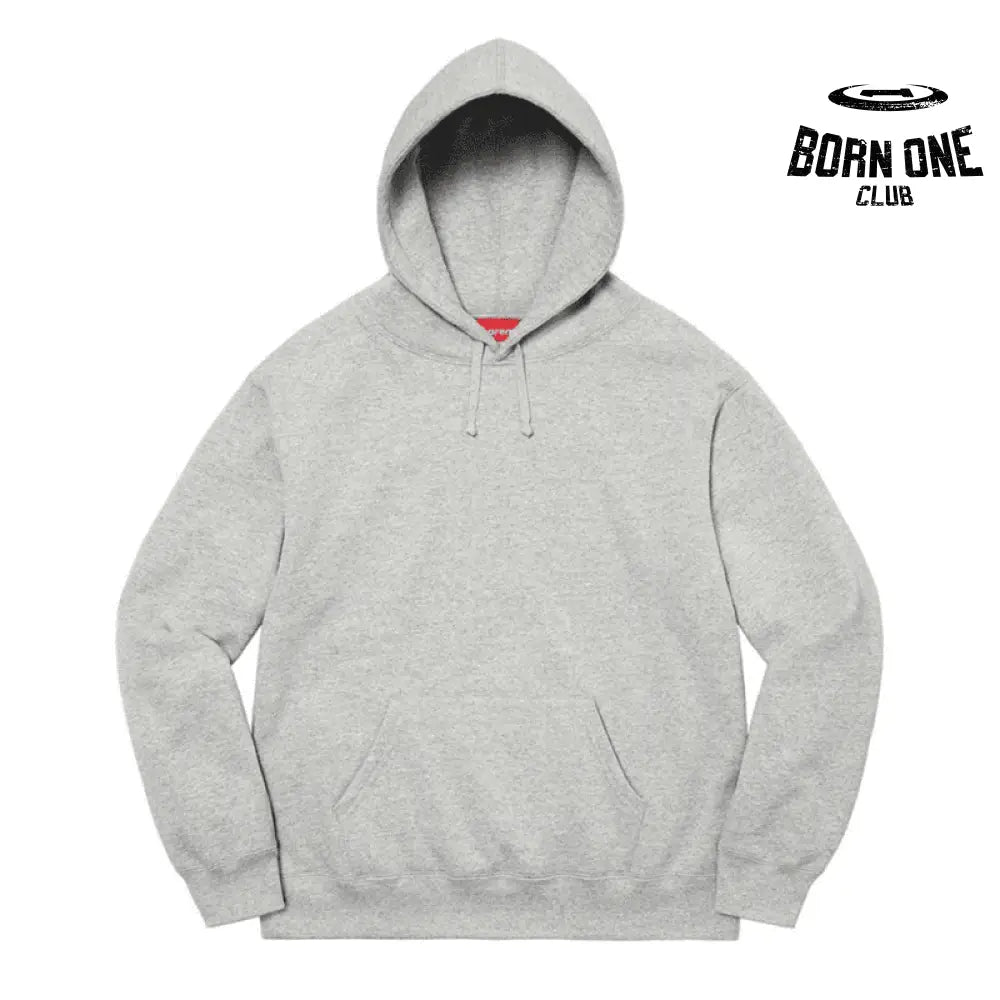 Moletom Supreme Satin Appliqué Cinza