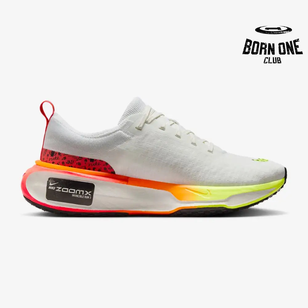 Nike Invincible Run 3 White Bright Crimson