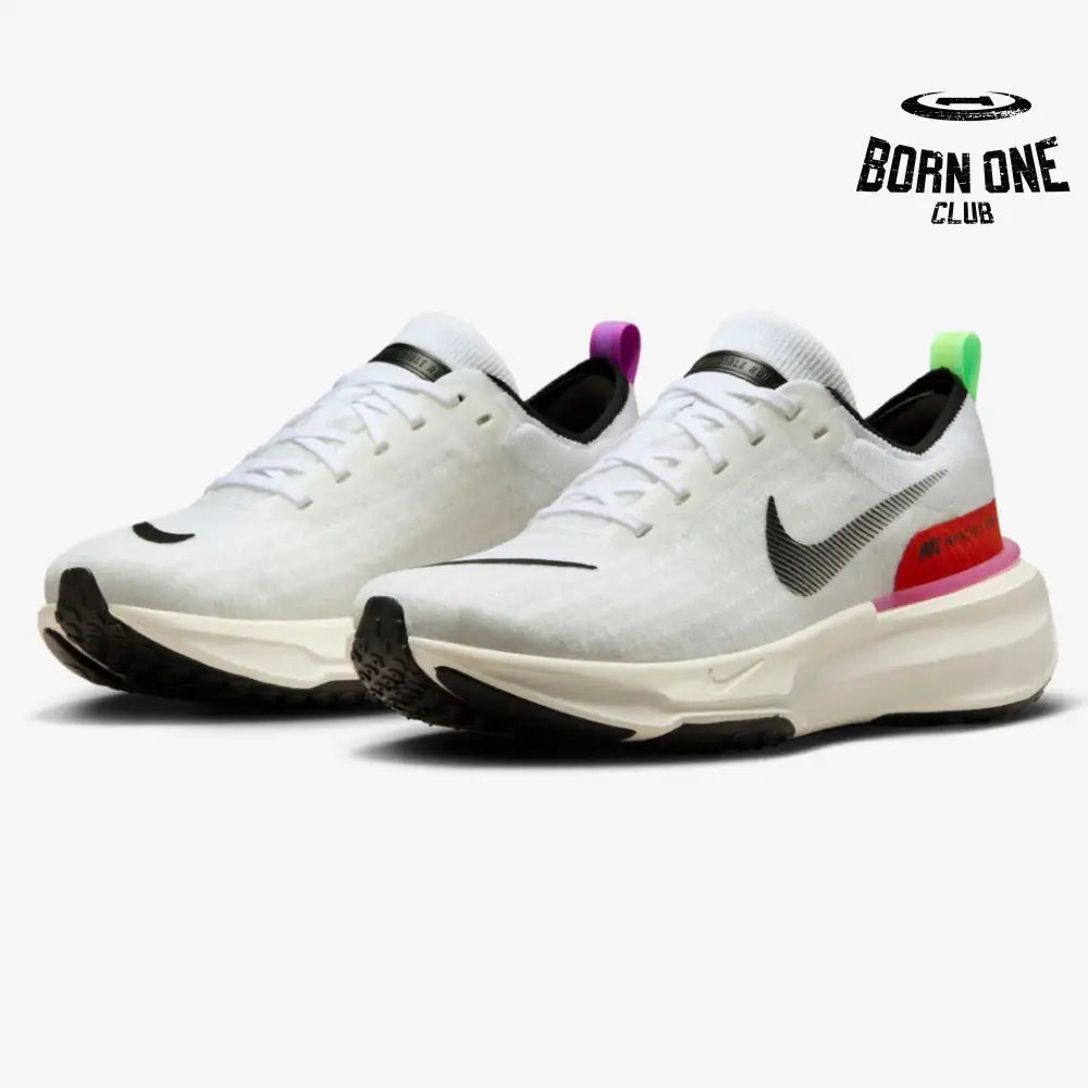 Nike Invincible Run 3 - Branco/Lime Blast/Blue Lightning/Preto