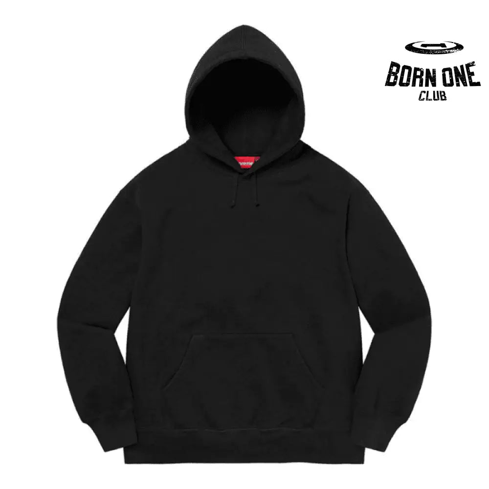 Moletom Supreme Satin Appliqué Preto
