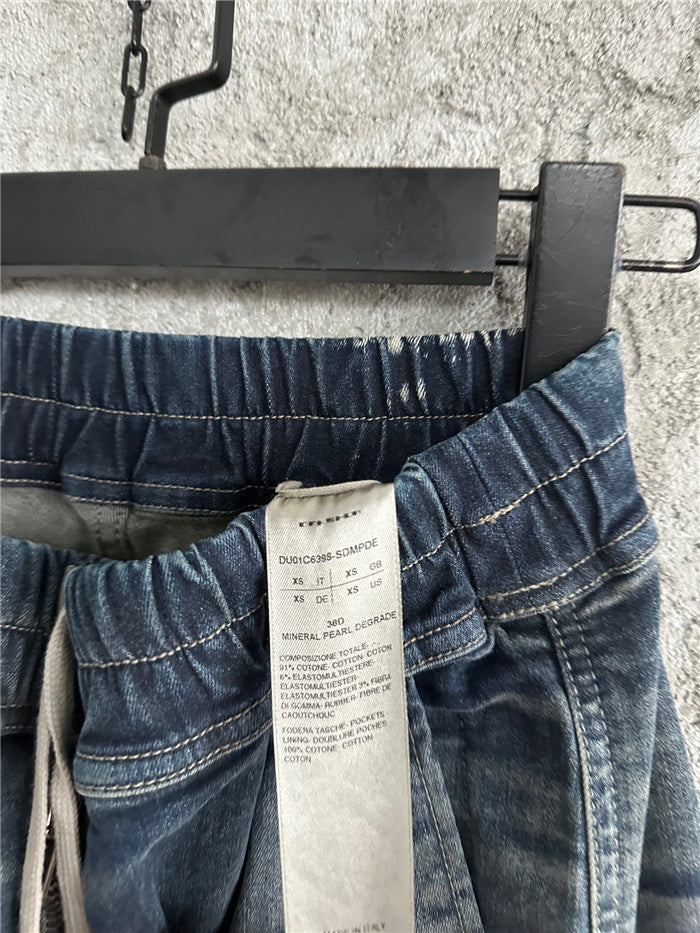 Rick Owens DRKSHDW Cargo Calça Jeans (Alta Qualidade)