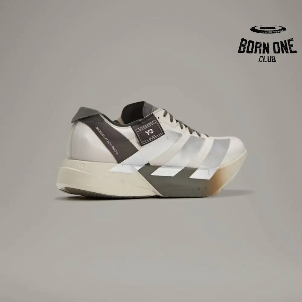 Adidas Adizero Adios Pro 4 Y3 Bege/Preto/Cinza