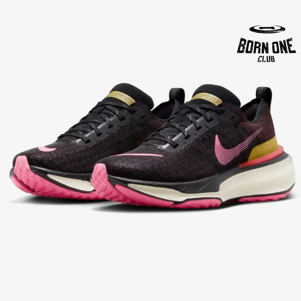 Nike Invincible Run 3 - Preto/Rosa
