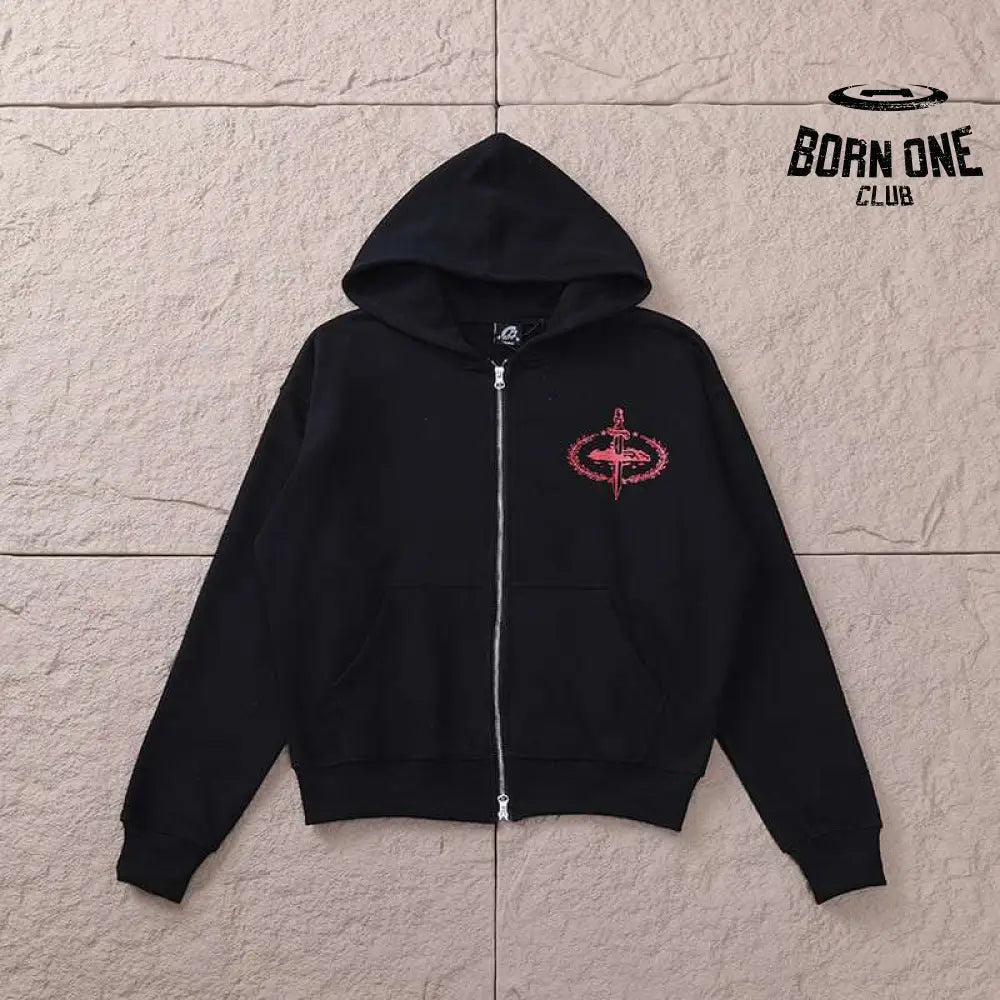 Moletom Corteiz x 21 Savage Slaughter Gang Preto