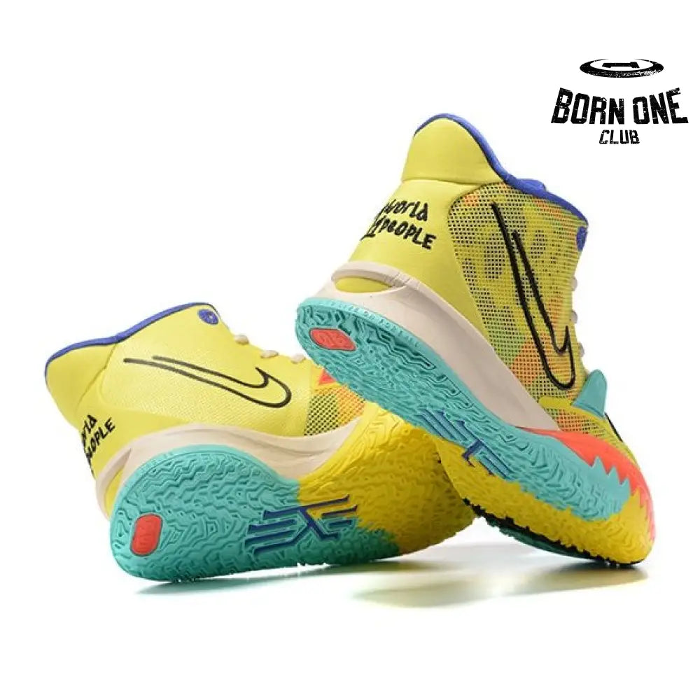 NIKE KYRIE 7 x 1 WORLD 1 PEOPLE YELLOW