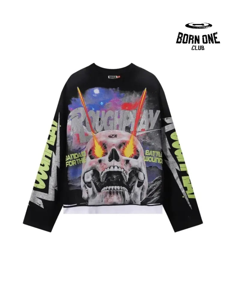 Rough Play Camiseta Manga Longa