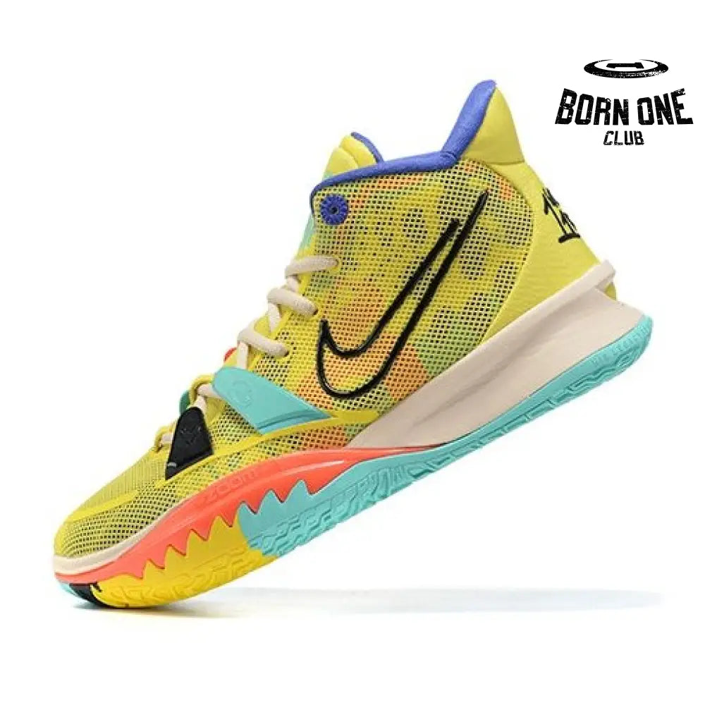 NIKE KYRIE 7 x 1 WORLD 1 PEOPLE YELLOW