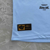 Camiseta Corteiz Alcatraz Football Azul
