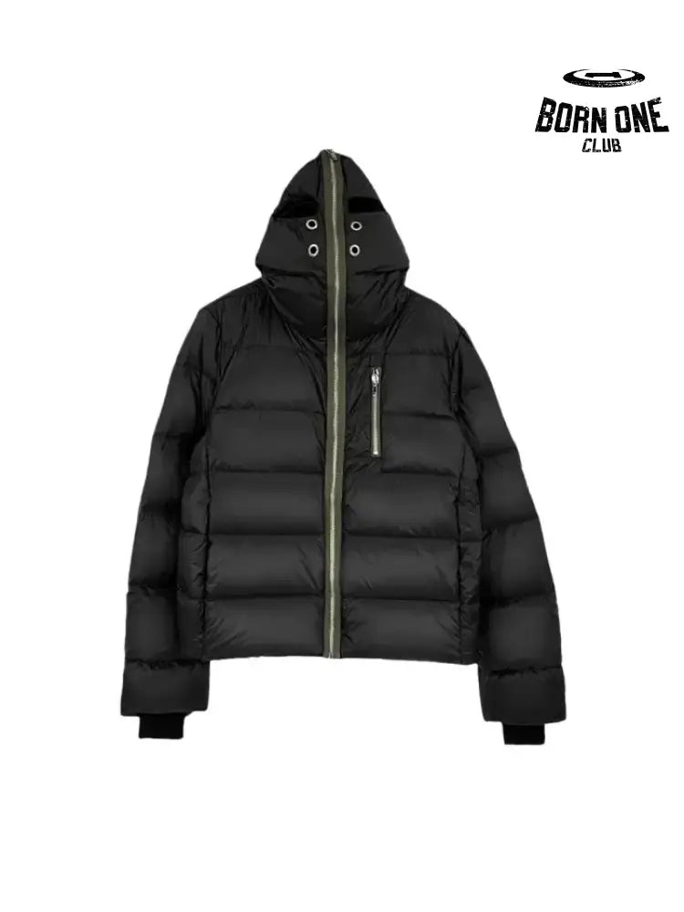 Rick Owens Shark Head Zipper Down Jaqueta 28594043