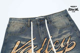 Shorts Vale Forever Valley Logo Denim