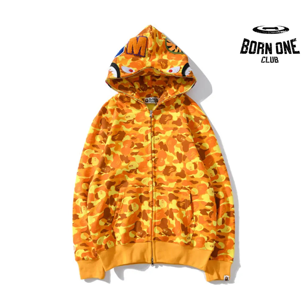 Bape Shark Moletom Zíper