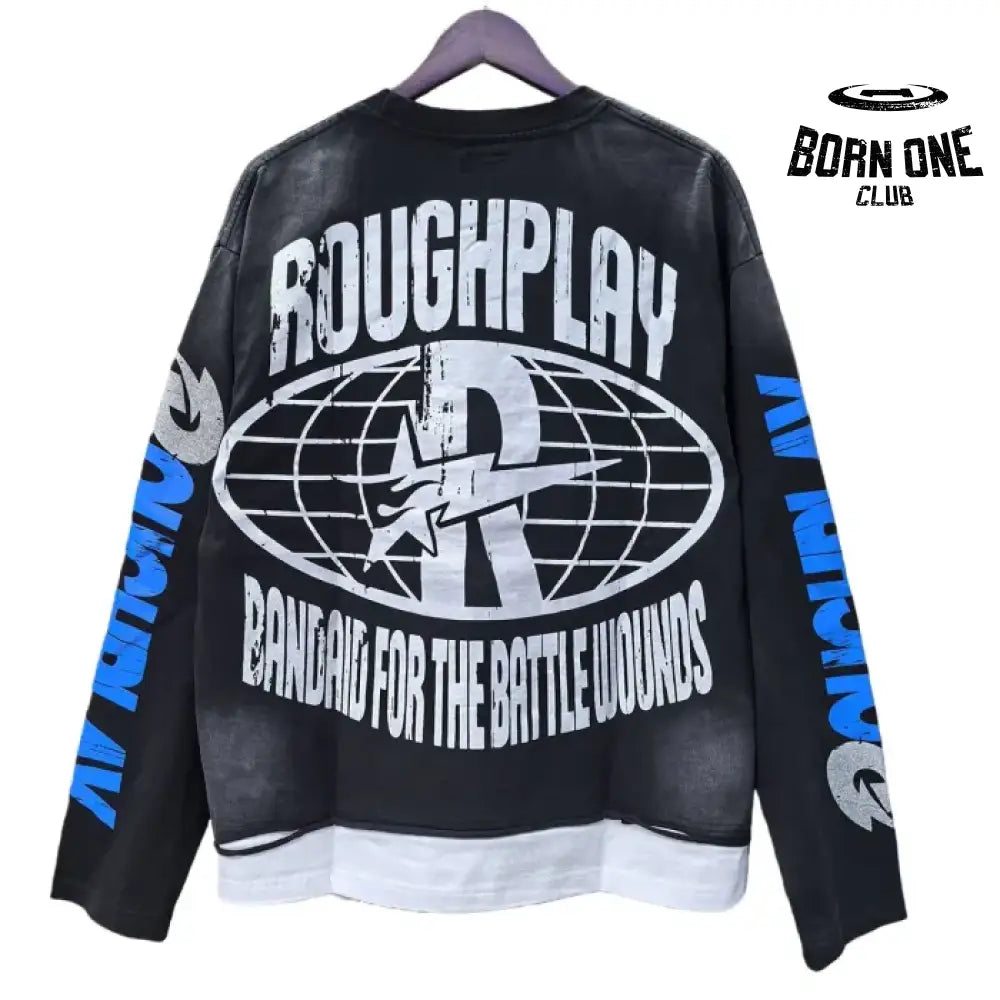 Rough Play Camiseta Manga Longa