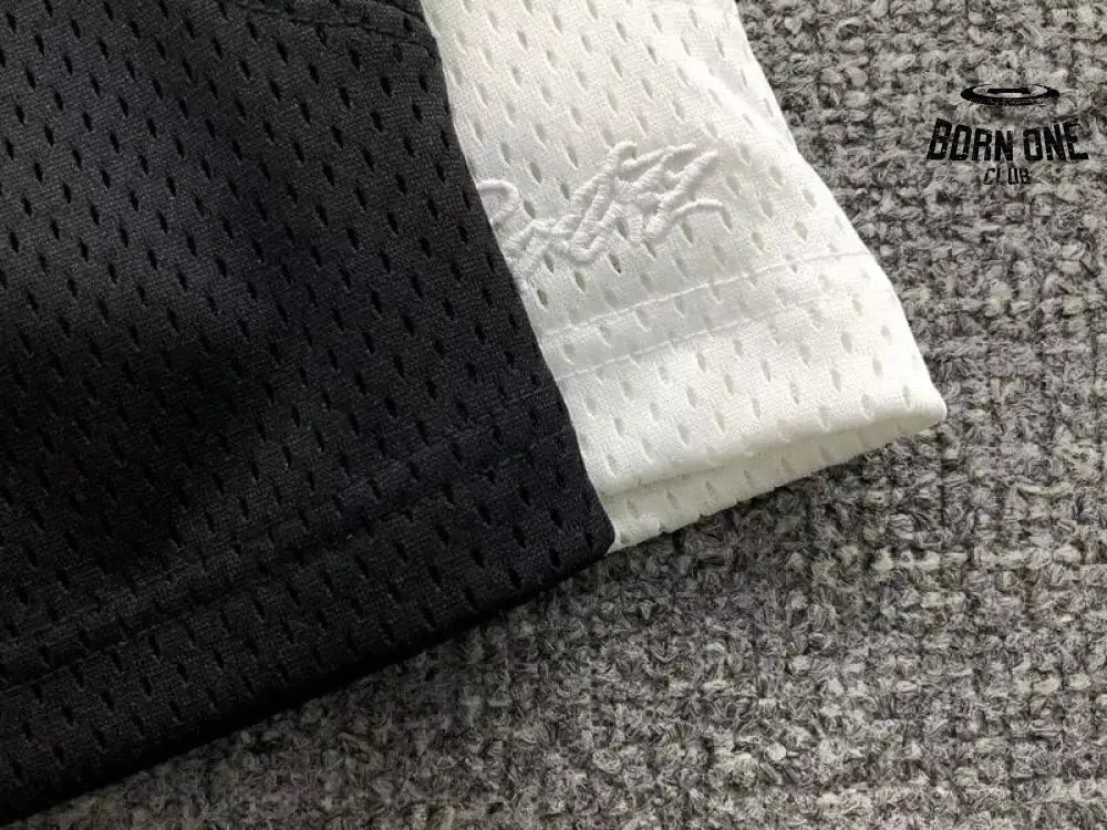 Short Corteiz HMP Mesh Panel White Black