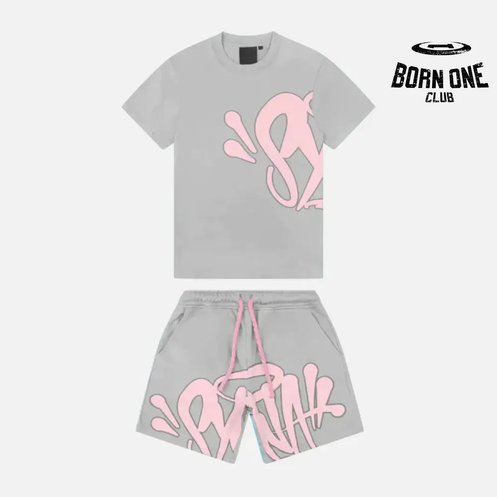 Conjunto Shorts Synaworld Cinza