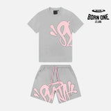 Conjunto Shorts Synaworld Cinza