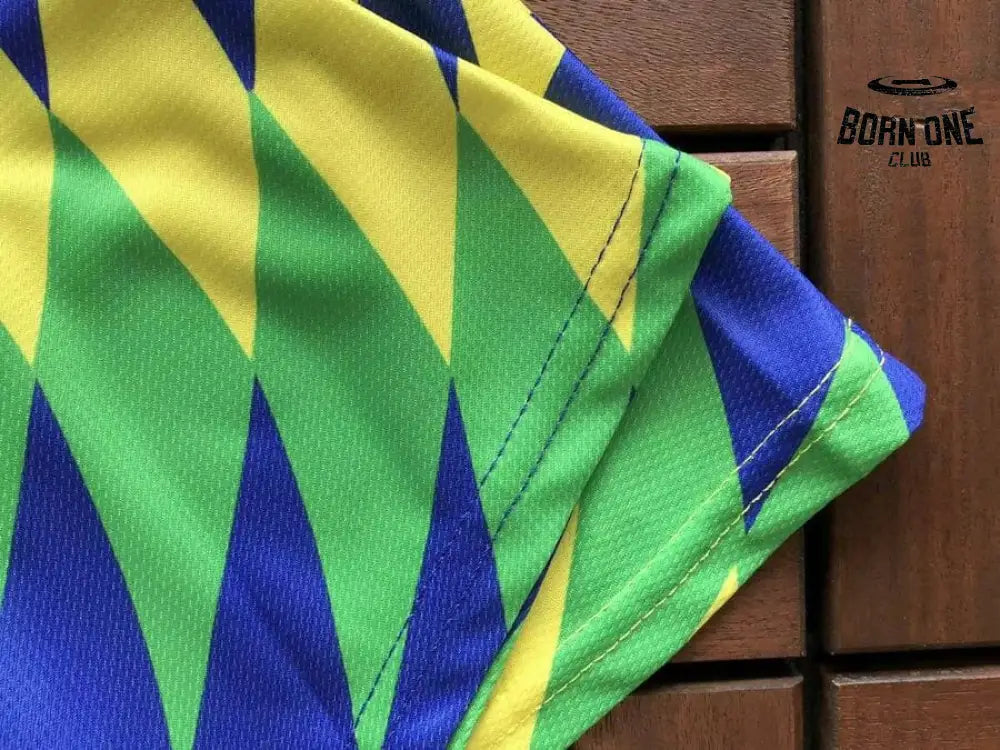 Camiseta Corteiz Futebol Brasil Amarela
