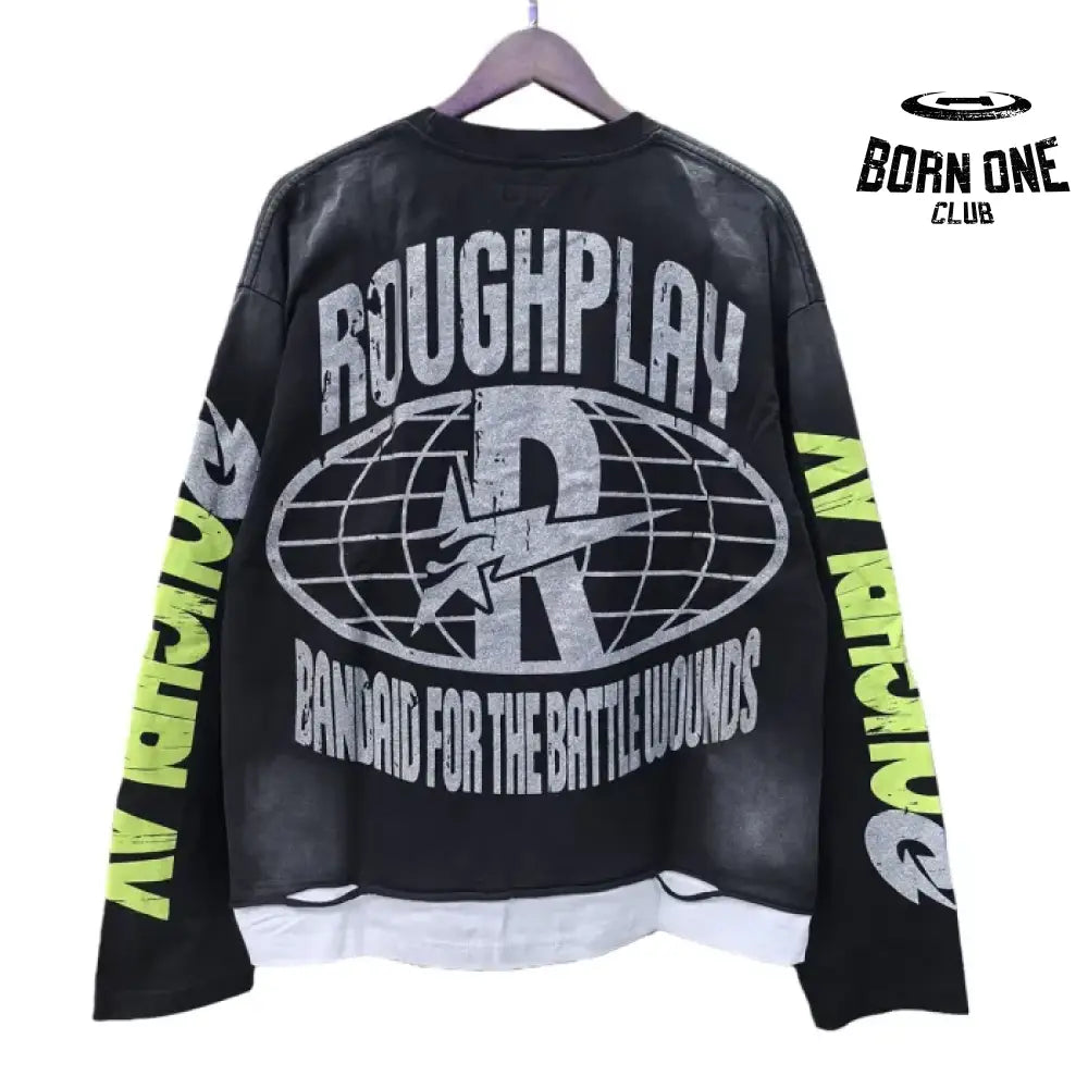 Rough Play Camiseta Manga Longa