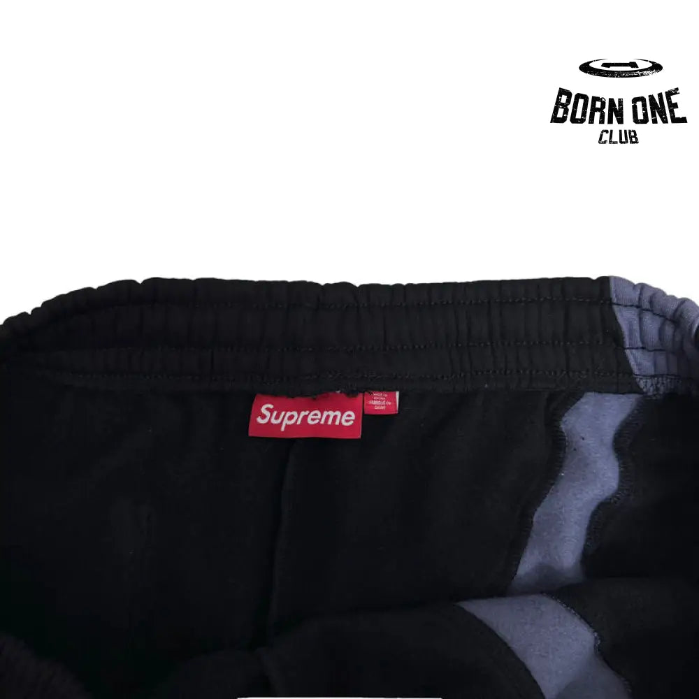 Conjunto Supreme Equipe Half Zip Preto