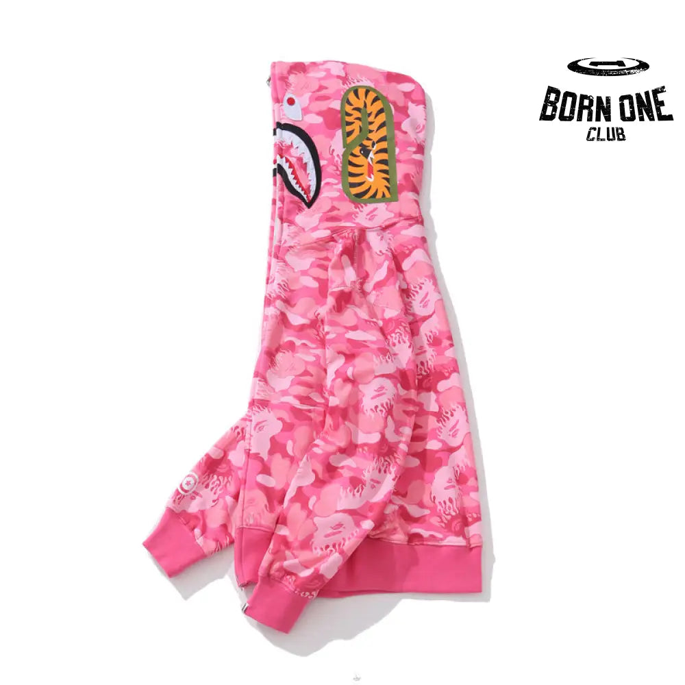 Bape Shark Moletom Zíper