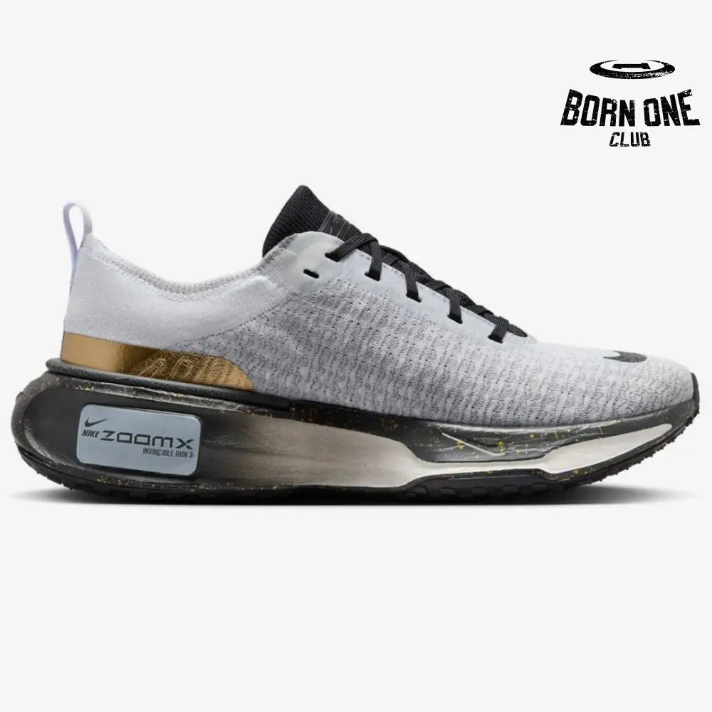 Nike Invincible Run 3 - Cinza/Preto Gold