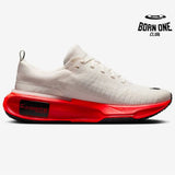 Nike Invincible Run 3 - Branco/Vermelho Neon