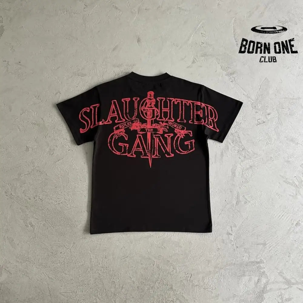 Camiseta Corteiz Slaughter Gang 21 Savage