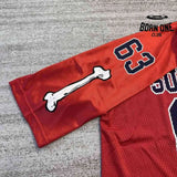 Camiseta Supreme Jersey Bones Football Red